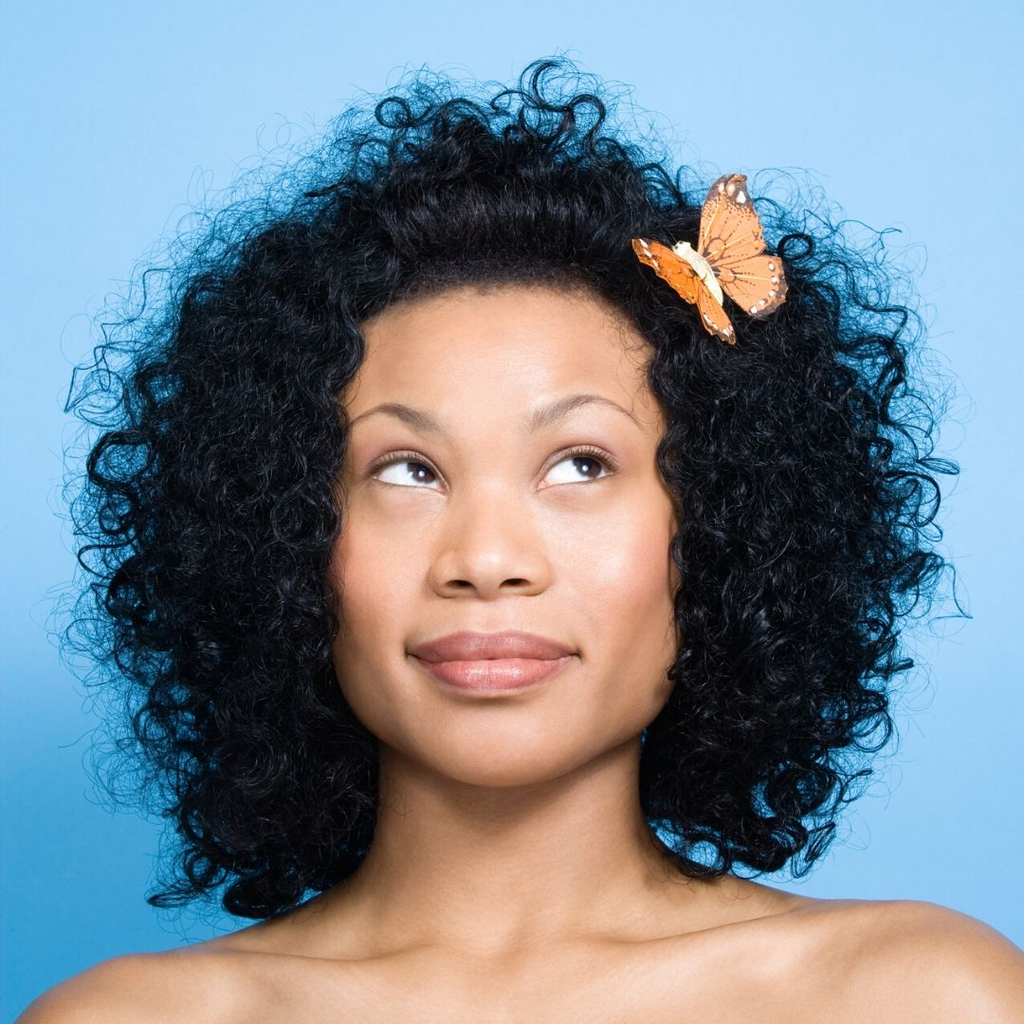 Routine cheveux frisés